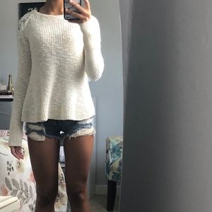 Creme Colored Cardigan